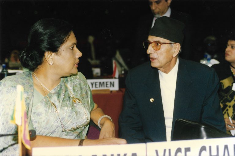 Chandrika Kumaratunga (5th President of Sri Lanka ) GPK Foundation